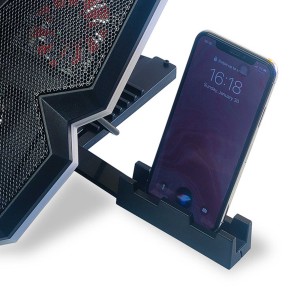 پایه خنک کننده لپ تاپ کول کولد RGB مدل 13-K44
